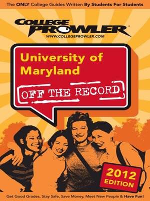 cover image of University of Maryland 2012